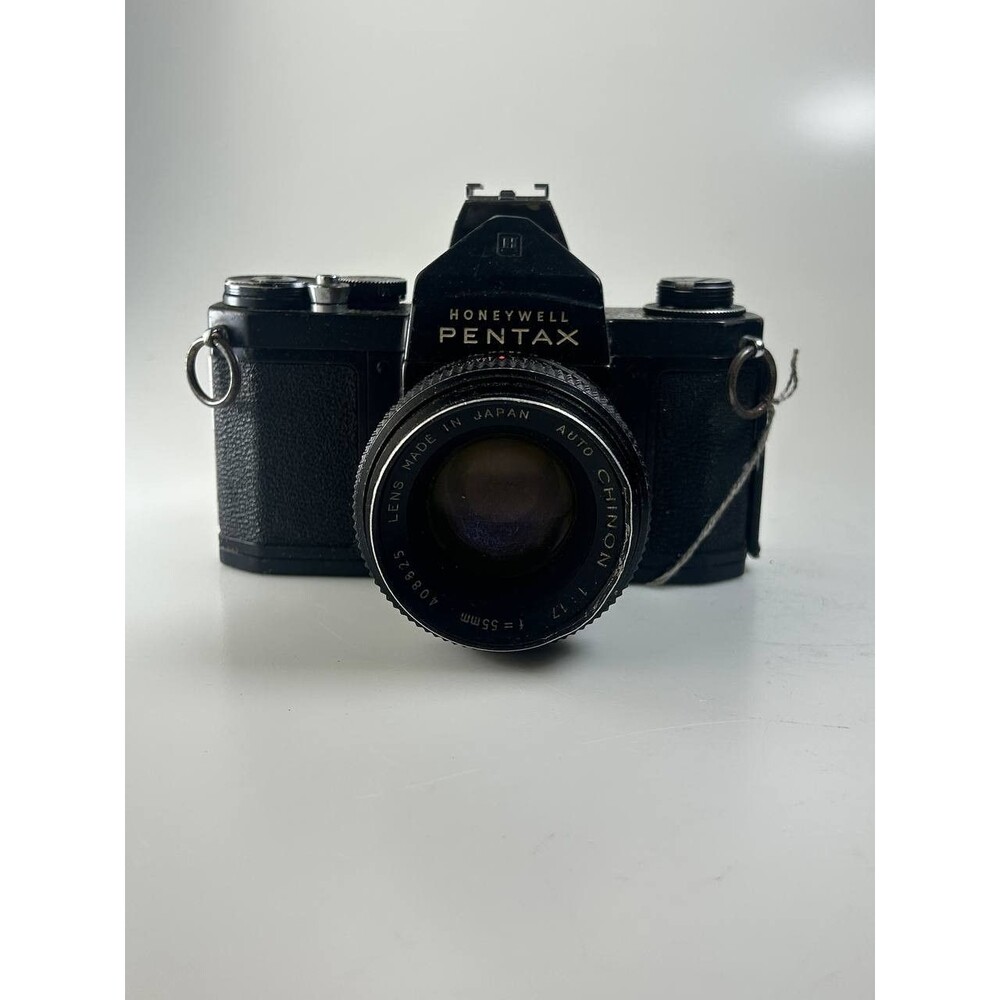 UNTESTED AS IS Honeywell Pentax H3 SLR Camera with Auto Chinon 55mm f/1.7 Lens